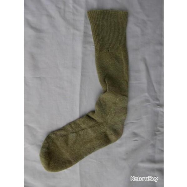 WW2 US UNE CHAUSSETTE MILITAIRE PAISSE AMRICAINE TAILLE APPROXI 39/42