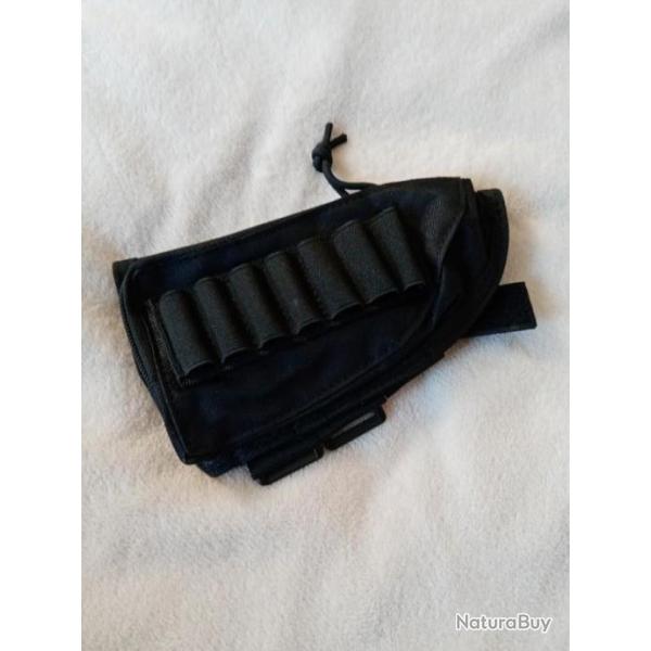 Cartouchi�re de crosse noir