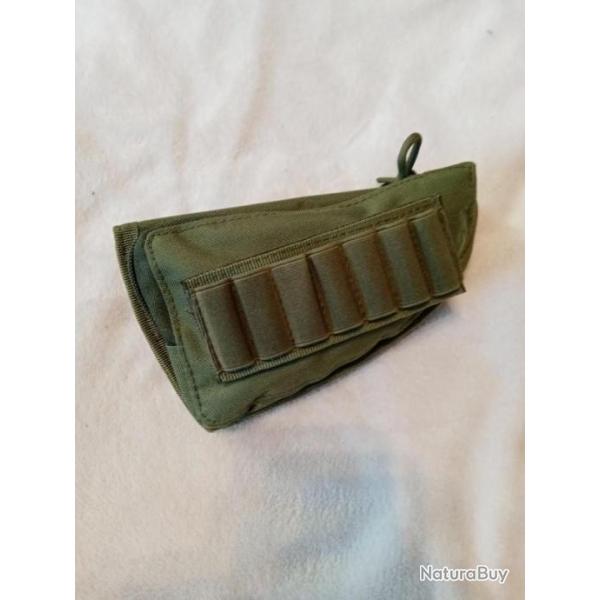 Cartouchi�re de crosse kaki