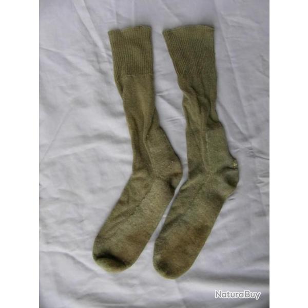 WW2 US PAIRE DE CHAUSSETTE AM�RICAINES �PAISSES TAILLE APPROXI 42/44
