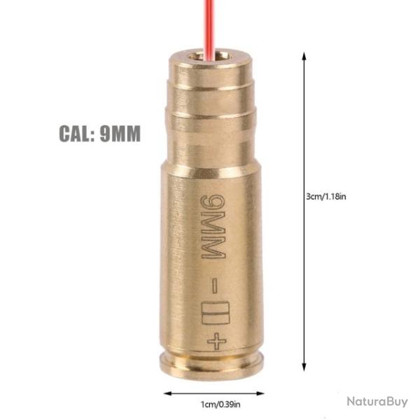 CARTOUCHE BALLE LASER // STOCK FRANCE / EXPEDITION RAPIDE 9MM