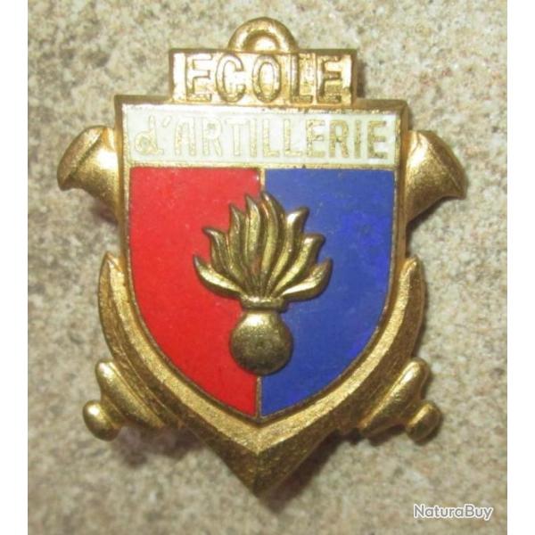 Ecole d'Artillerie, sans "S", �mail