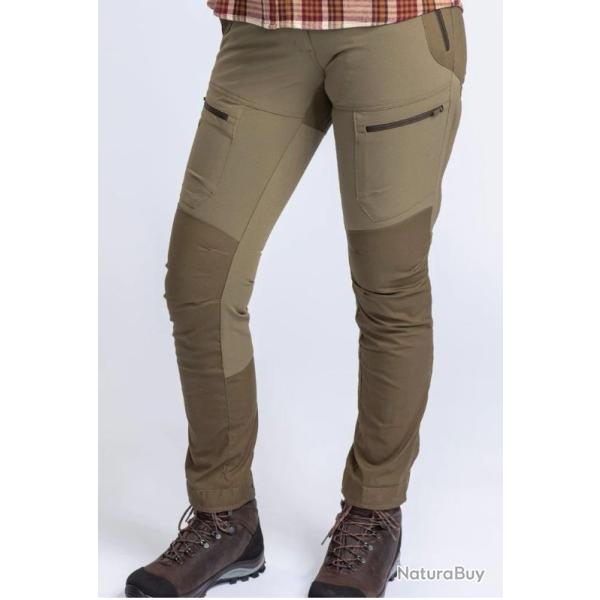 PANTALON FEMME PINEWOOD FINNVEDEN HYBRID OLIVE 3304