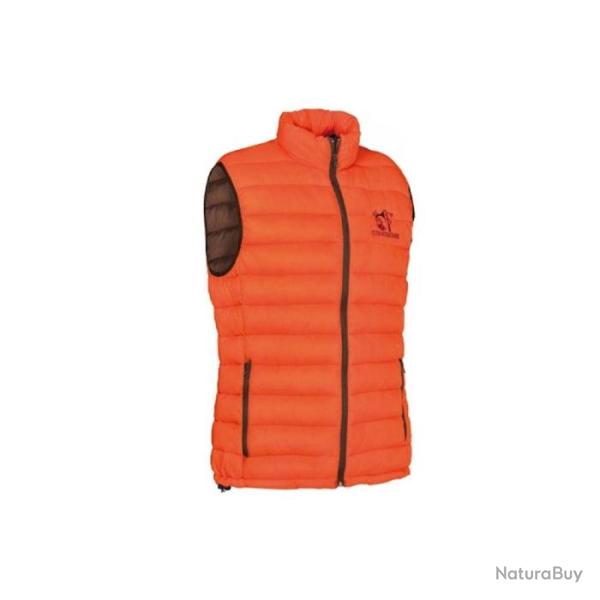 Gilet de chasse matelass� Club Interchasse Philibert sans broderie - 2X / Orange