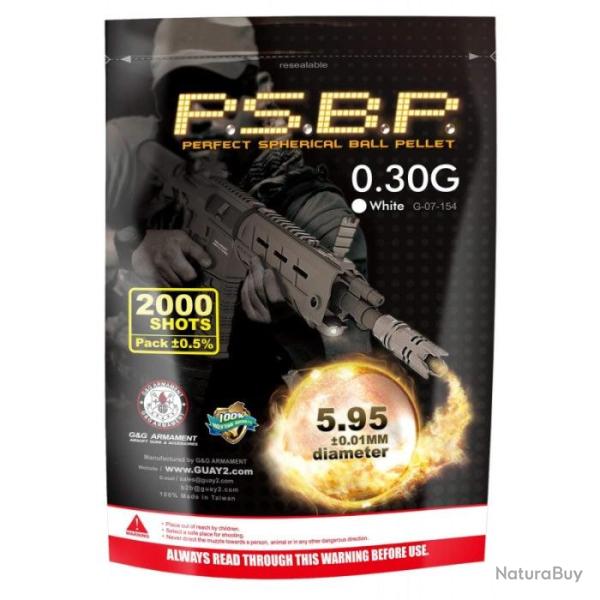 Billes G&G Armament Perfect Gray par 2000 - 0.30G Default Title