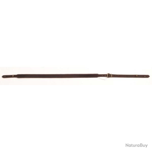 Bretelle � Bouton - Colombi Sports - Cuir Vieilli Cousu + Anti-D�rapa