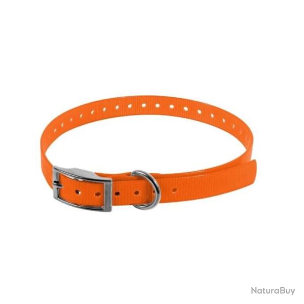 Collier HB Dog Biothane Biogold - Orange / 600x25x2.6