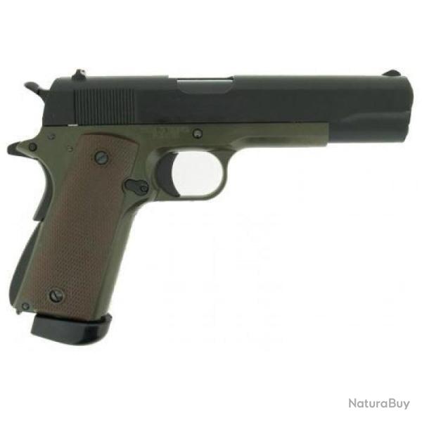Pistolet KJWORKS 1911 Gaz Vert