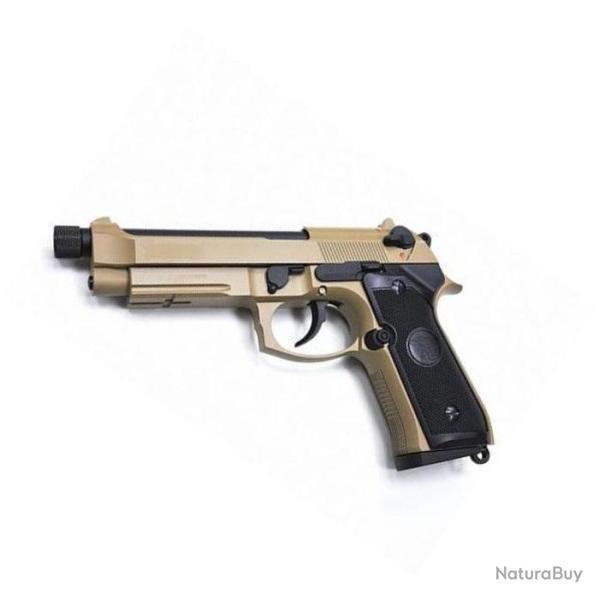 Pistolet KJWORKS M9 A1 Tan Gaz - Co2