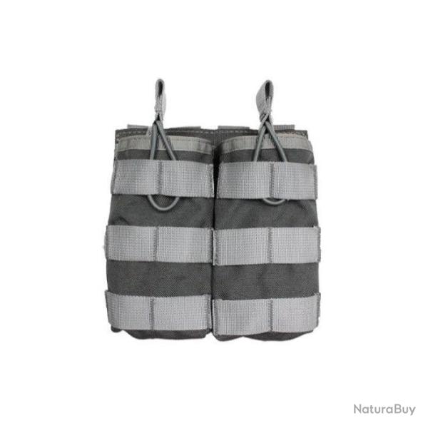 Poche Double Molle Tactical OPS 5.56 M4 - Gris