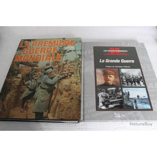 Lot 2 albums premi�re guerre mondiale