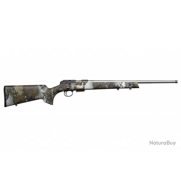 Carabine CZ 457 stainless camo cal.22lr 1/2x20