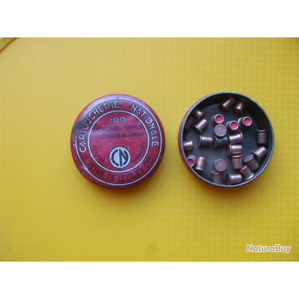 BOITE DE 24 AMORCES CARTOUCHERIE NATIONALE