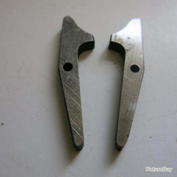 VENDU PAR CUIRASSIER11  N 35 PAIRE D'ARMEURS BRUT A AJUSTER  LONGUEUR 55 MM