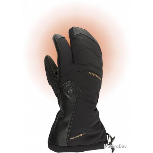 Moufles chauffantes Gants PowerGloves 3+1. Therm Ic Noir
