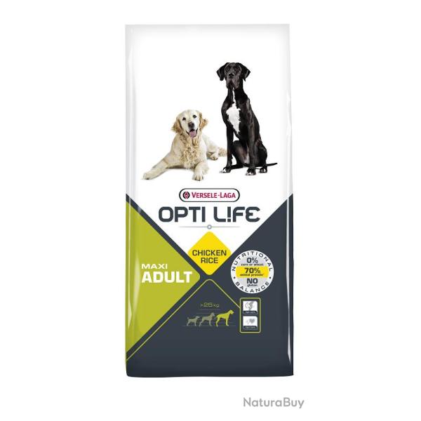 OPTILIFE ADULT MAXI POULET 12.5KGS
