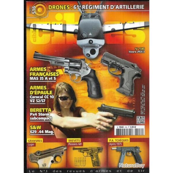 cibles 516 panorama des armes franaise s en 7,65 long, yves debay, carabine cc 10 de caracal,