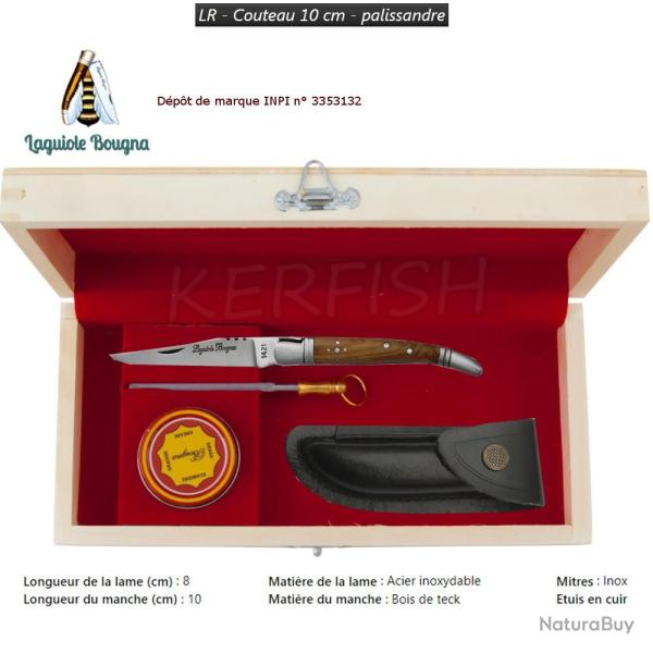 Coffret Couteau N�5840 Palissandre Laguiole BOUGNA