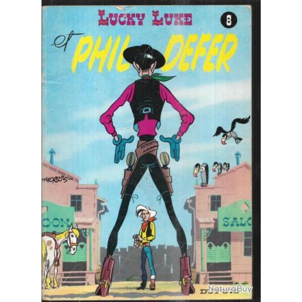 lucky luke l'vasion des dalton 15 et phil defer 8 couverture souple