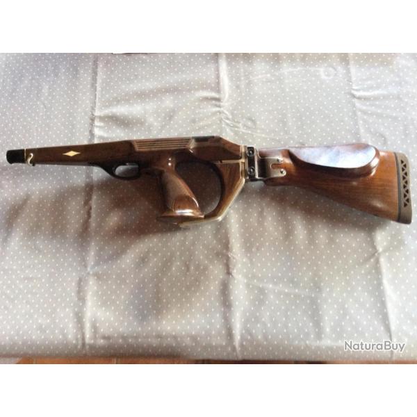 Crosse pistolet Remington XP100 + crosse bois amovible