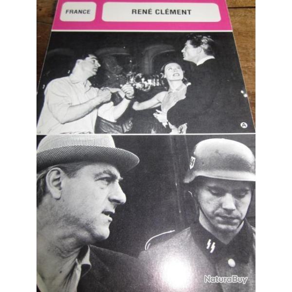 fiche cinema  RENE CLEMENT
