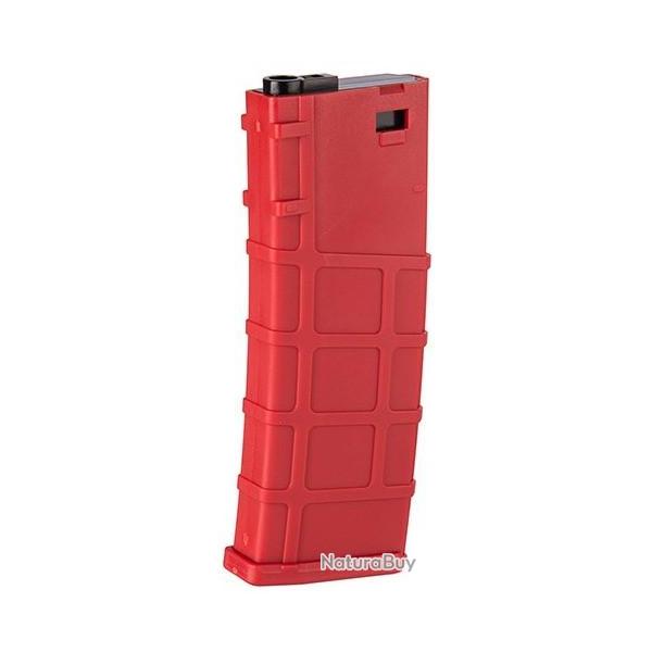 CHARGEUR MID-CAP 200 BILLES ROUGE POUR M4 SERIES