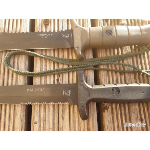 lot couteaux  commando allemande