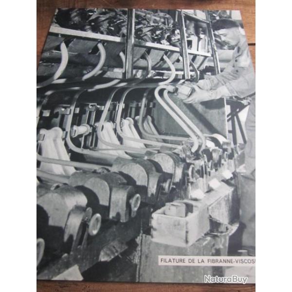 carte fiche photo  /  FILATURE DE LA FIBRANE VISCOSE  LOIRE