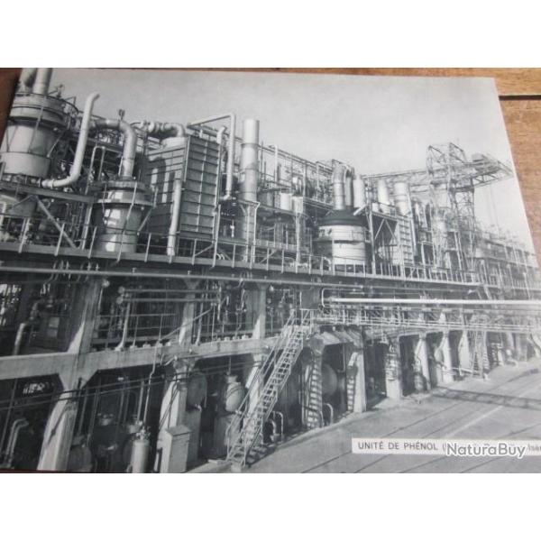 carte fiche photo  /  UNITE  DE PHENOL  PEAGE DE ROUSSILLON  ISERE