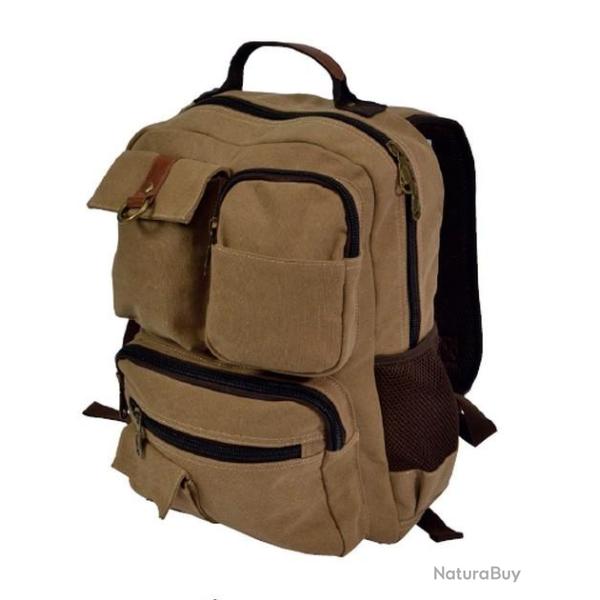 Sac � dos multi-compartiments en toile - RA Sport