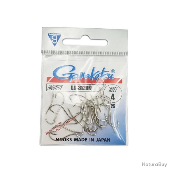 25 Hame�ons Gamakatsu 3120N 6