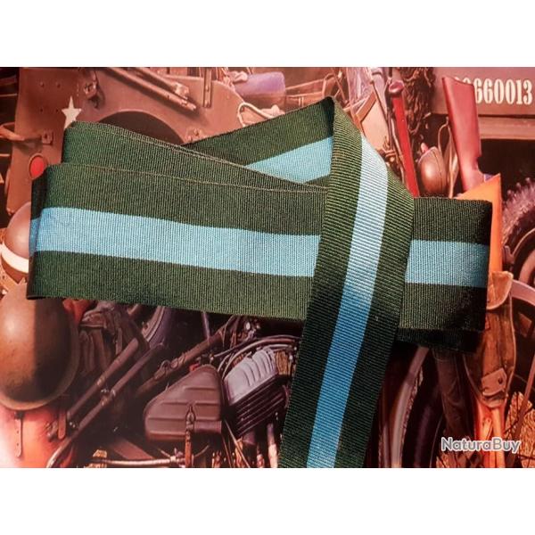 Arm�e Britannique - Ruban de m�daille " Service en Irlande du Nord  ( 15 cm)