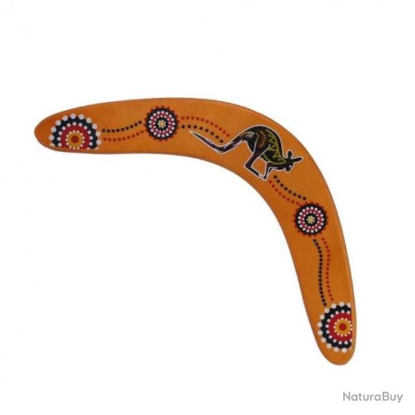 Boomerang  Couleur: marron Mati�re: bois Marron: 28.5cm (11.22in)14cm(5.51in)0.5cm(0.2in)