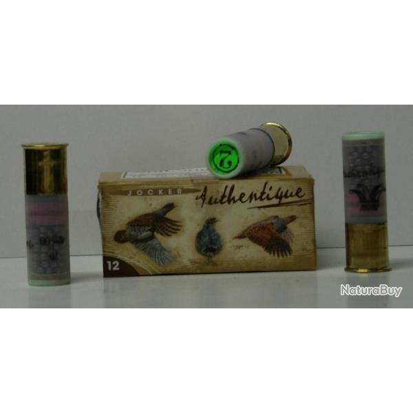 CARTOUCHE JOCKER AUTHENTIQUE 42 42GR BOURRE GRASSE CAL. 12 70 X10
