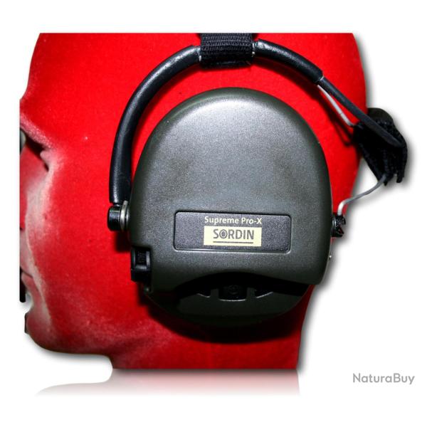 CASQUE SORDIN SUPREME PRO X NECKBAND VERT