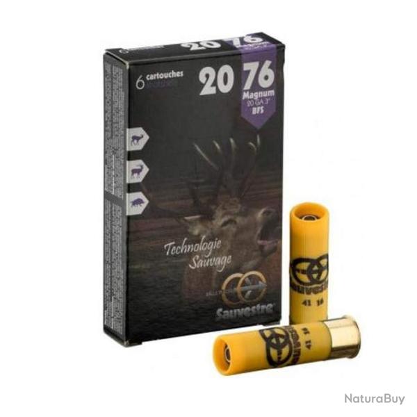 6 Balles fl�che SAUVESTRE Cal.20-76