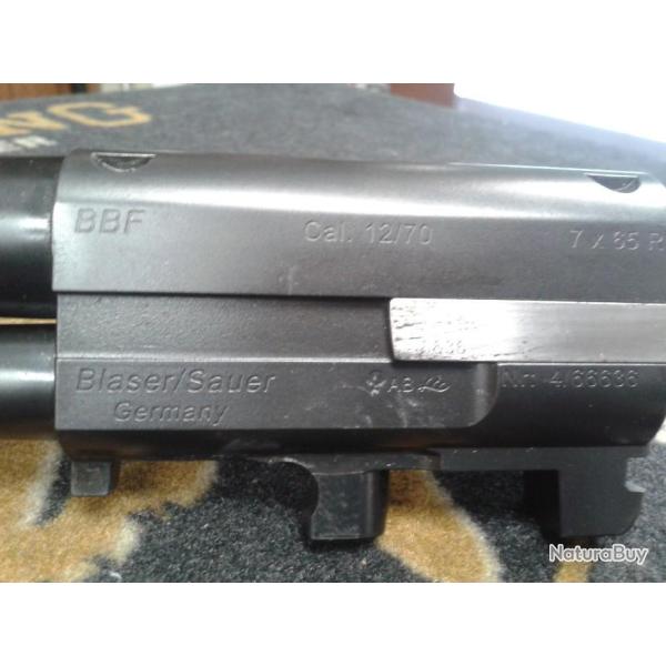 Canon Mixte Blaser B97/B95 en 12/70 et 7X65R ( Canons coup�s )