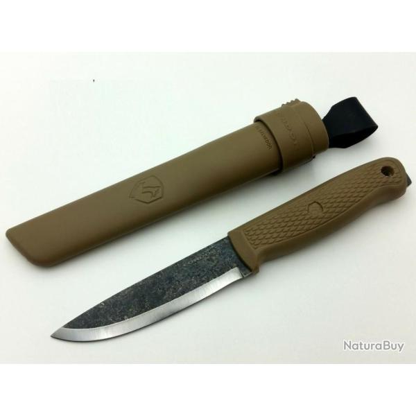 Couteau Condor Terrasaur Acier Carbone 1095 Manche Desert Abs Etui Abs El Salvador CTK394441