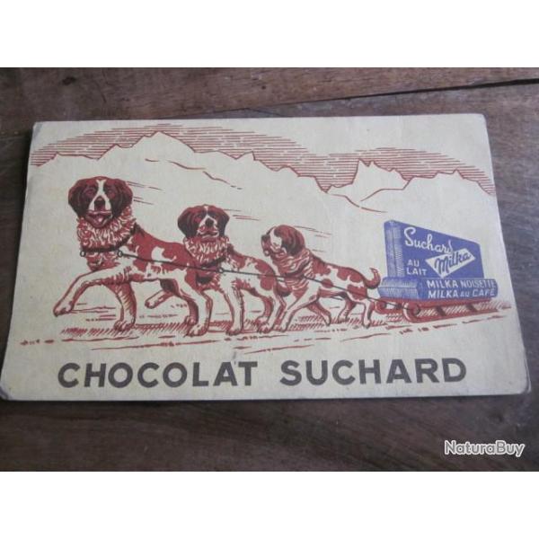 BUVARD PUBLICITAIRE  CHOCOLAT SUCHARD