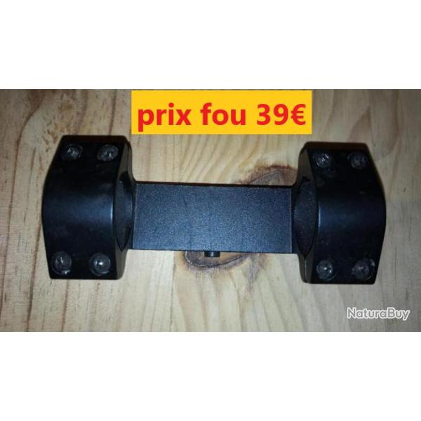MONTAGE COMPLET ALU RAIL 11mm    25.4 mm          25411AL