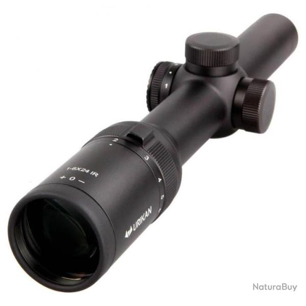 LUNETTE DE TIR URIKAN PREDATOR 1-6X24 RETICULE 4 NEUVE (016602)