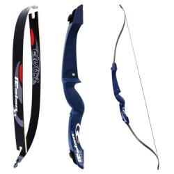 Arc de loisir Rolan Club 2 Gaucher (LH) 30 lbs Bleu fonc&eacute; 68"