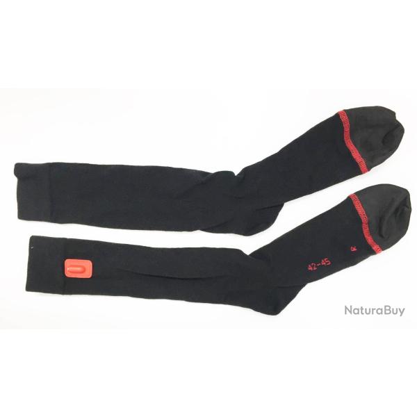 Chaussettes seules de remplacement, Thermo Sock Noir 42-44