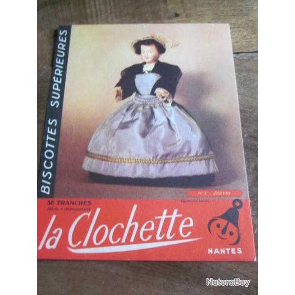 BUVARD PUBLICITAIRE  BISCOTTE  SUPERIEUR  JOSSELIN