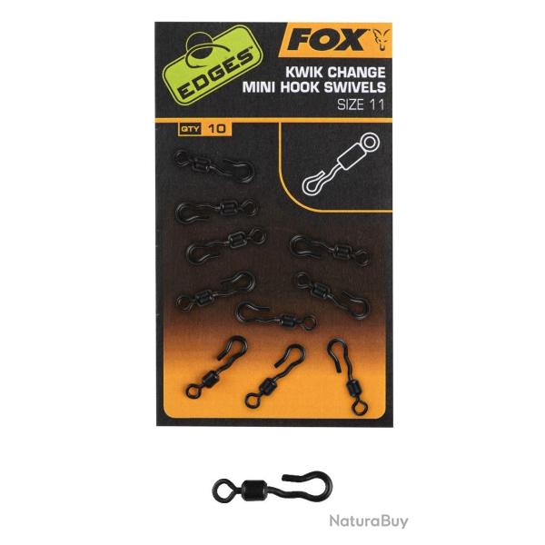 KWIK CHANGE MINI HOOK SWIVELS TAILLE 11 PAR 10