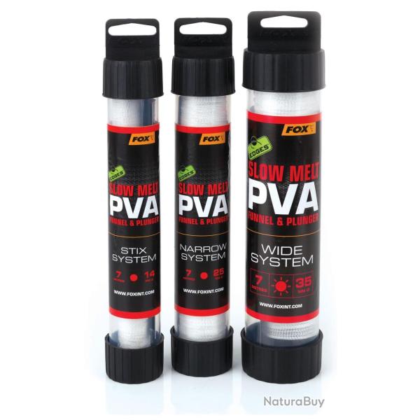 PVA TUBE SLOW MELT FOX 7M 25mm