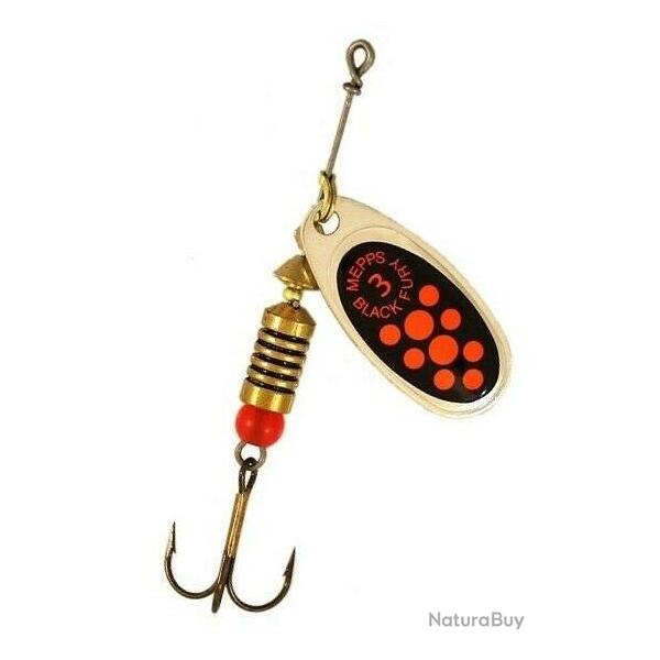 CUILLERE BLACK FURY ARGENT NOIR POINT ORANGE 1