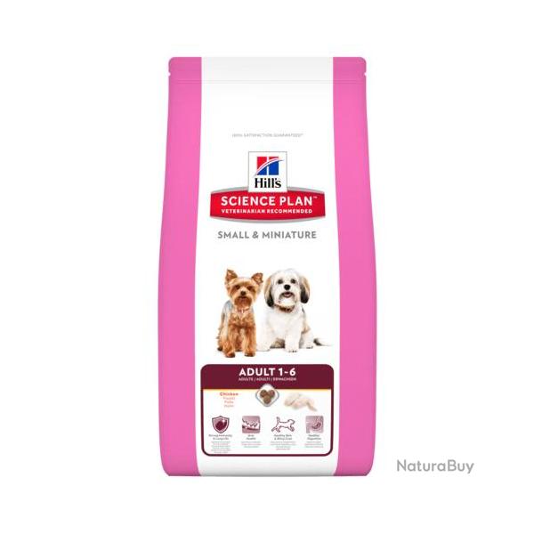 HILLS CANINE ADULT SMALL AND MINIATURE POULET 3KGS