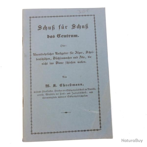 Livre Allemand Schuss fur schuss