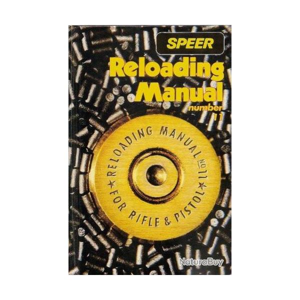 Livre Reloading manual number 11 de Speer et5